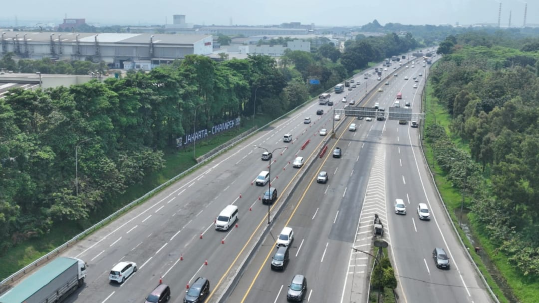 1,2 Juta Kendaraan Tinggalkan Jabotabek Jelang Lebaran 2026, Arah Timur Dominan