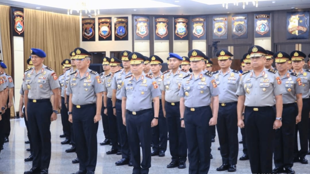47 Perwira Tinggi Polri Naik Pangkat, Komjen Achmad Kartiko Raih Pangkat Tertinggi