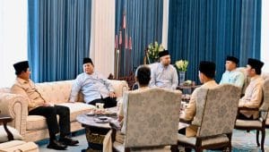 Momen Lebaran di Istana, Presiden Prabowo Sambut Kehadiran Para Mantan Presiden