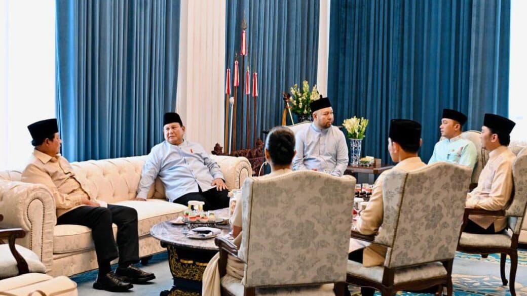Momen Lebaran di Istana, Presiden Prabowo Sambut Kehadiran Para Mantan Presiden
