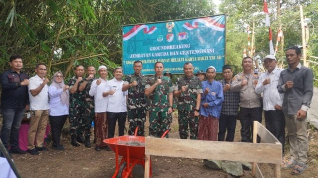 Pangdam Jaya Pimpin Groundbreaking Jembatan Garuda dan Program Gentengisasi Rumah di Tangerang