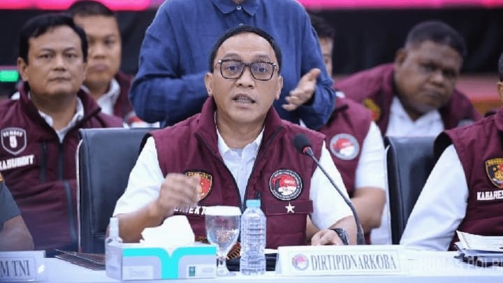 Kurir Ketamin 6,25 Kg Ditangkap di Deli Serdang, Polisi Buru Satu Pelaku Lain