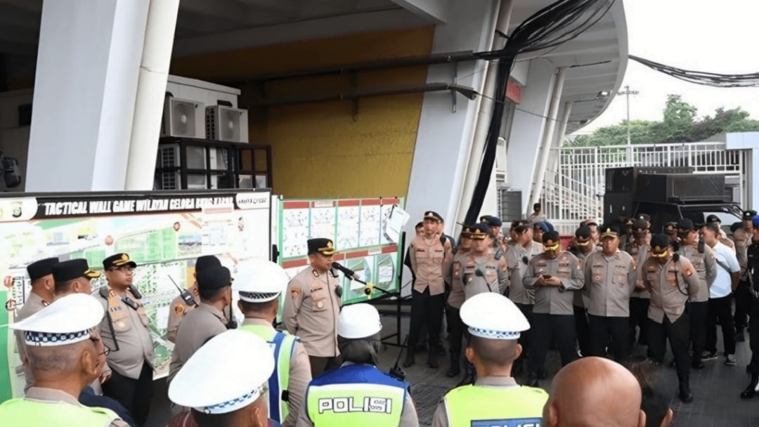 1.700 Personel Gabungan Amankan Final FIFA Series Indonesia Vs Bulgaria di GBK