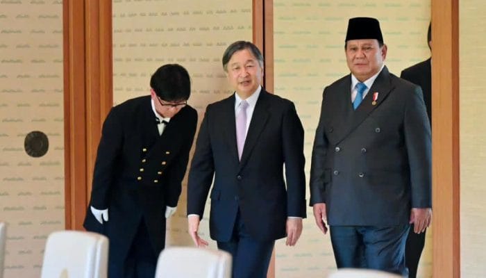 Diplomasi Hangat di Tokyo: Presiden Prabowo Temui Kaisar Naruhito dan Putra Mahkota