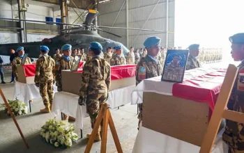 Proyektil Israel dan Bom Rakitan Hizbullah Jadi Penyebab Gugurnya Tiga Prajurit TNI