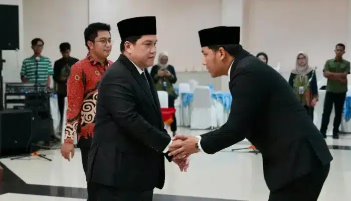 Erick Thohir Lantik Dirut Baru Lembaga Pengelola Usaha Keolahragaan Kemenpora