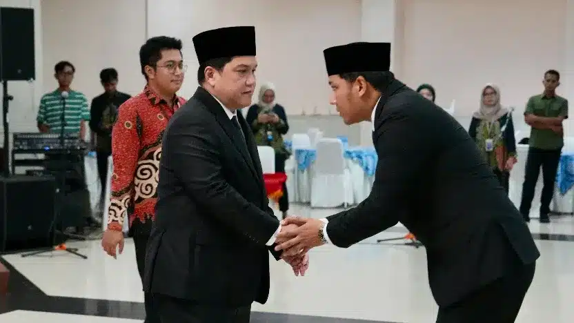 Erick Thohir Lantik Dirut Baru Lembaga Pengelola Usaha Keolahragaan Kemenpora