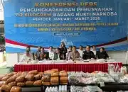 Polda Metro Jaya Sita 721 Kg Narkoba, Ungkap 1.833 Kasus dalam Tiga Bulan