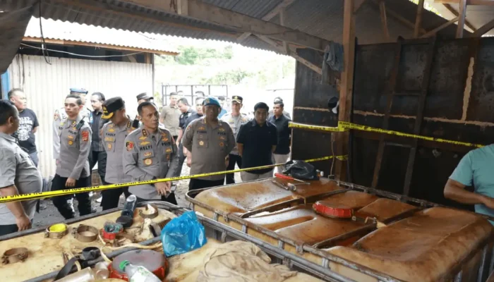 Sindikat BBM Ilegal di Pesawaran Lampung Diungkap, 32 Orang Diamankan