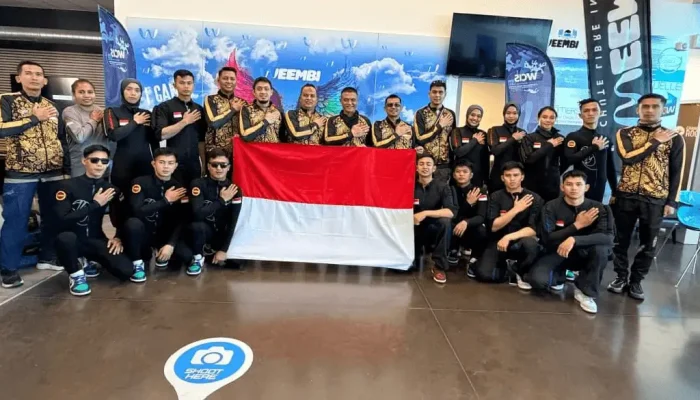 21 Personel Brimob Perkuat Timnas Indonesia di Piala Dunia Indoor Skydiving 2026