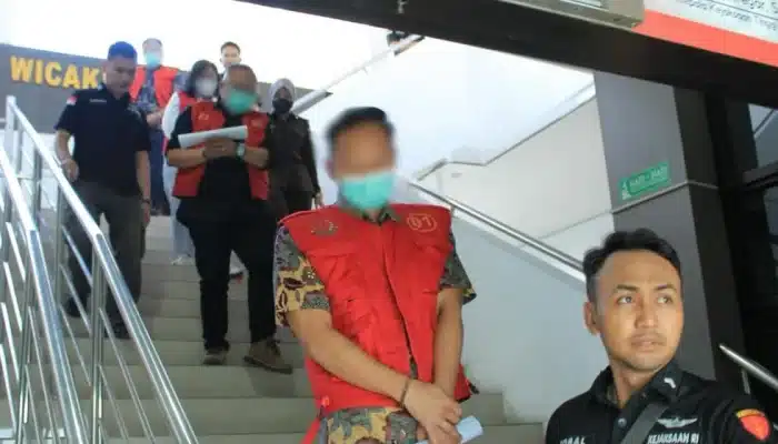 Kejari Belawan Tahan 4 Tersangka Korupsi Proyek Peningkatan Jalan KA Medan–Belawan