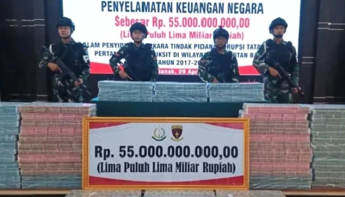 Kejati Kalbar Amankan Tambahan Rp55 Miliar dari Kasus Bauksit, Total Rp170 Miliar