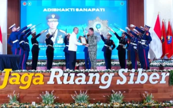 Panglima TNI Terima Adhibhakti Sanapati, Tegaskan Kesiapan Hadapi Ancaman Siber