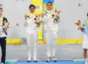 Panjat Tebing Sumbang Emas dan Dua Perak untuk Indonesia di Asian Beach Games Sanya 2026