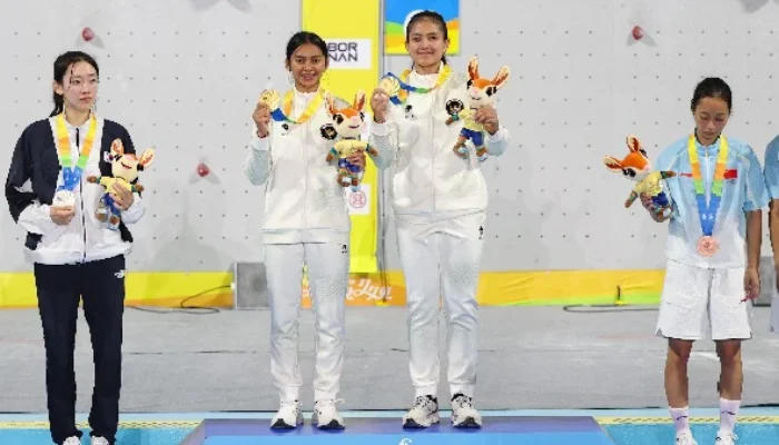 Panjat Tebing Sumbang Emas dan Dua Perak untuk Indonesia di Asian Beach Games Sanya 2026