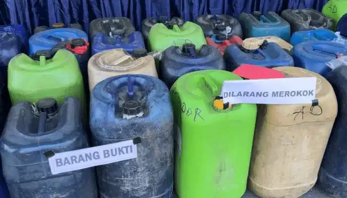 Penyalahgunaan BBM Subsidi Diungkap, 1 Ton Pertalite dan 2 Tersangka Diamankan