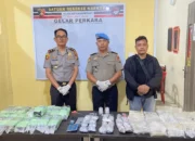 Polres Kepulauan Meranti Gagalkan Penyelundupan 27 Kg Sabu di Perairan Selat Akar