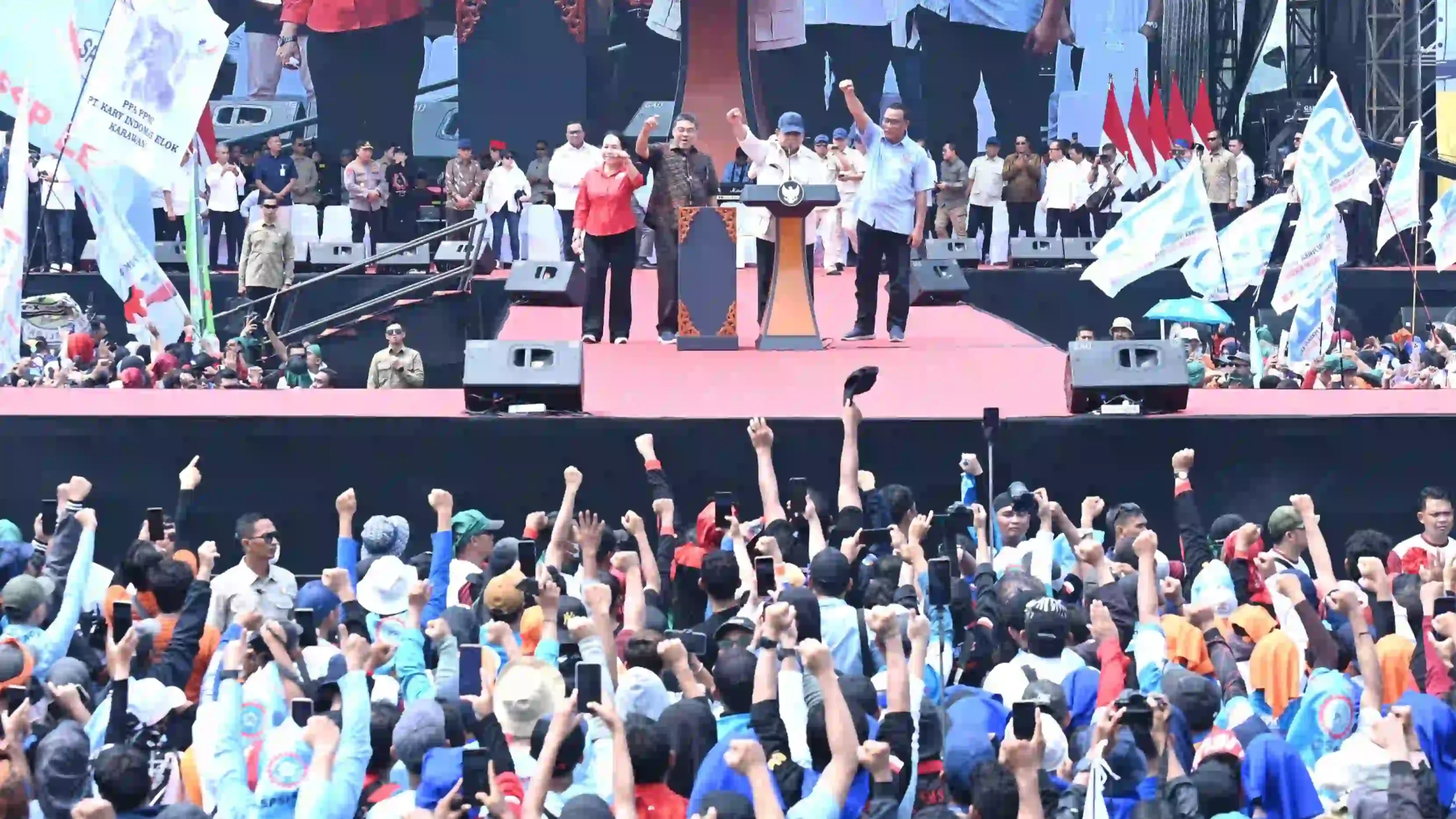 Presiden Prabowo Dijadwalkan Hadiri Peringatan May Day 2026 di Monas