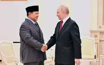 Presiden Prabowo Disambut Hangat Putin di Kremlin, Perkuat Kemitraan Strategis