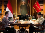 Presiden Prabowo Panggil Kapolri ke Hambalang, Bahas Keamanan Nasional