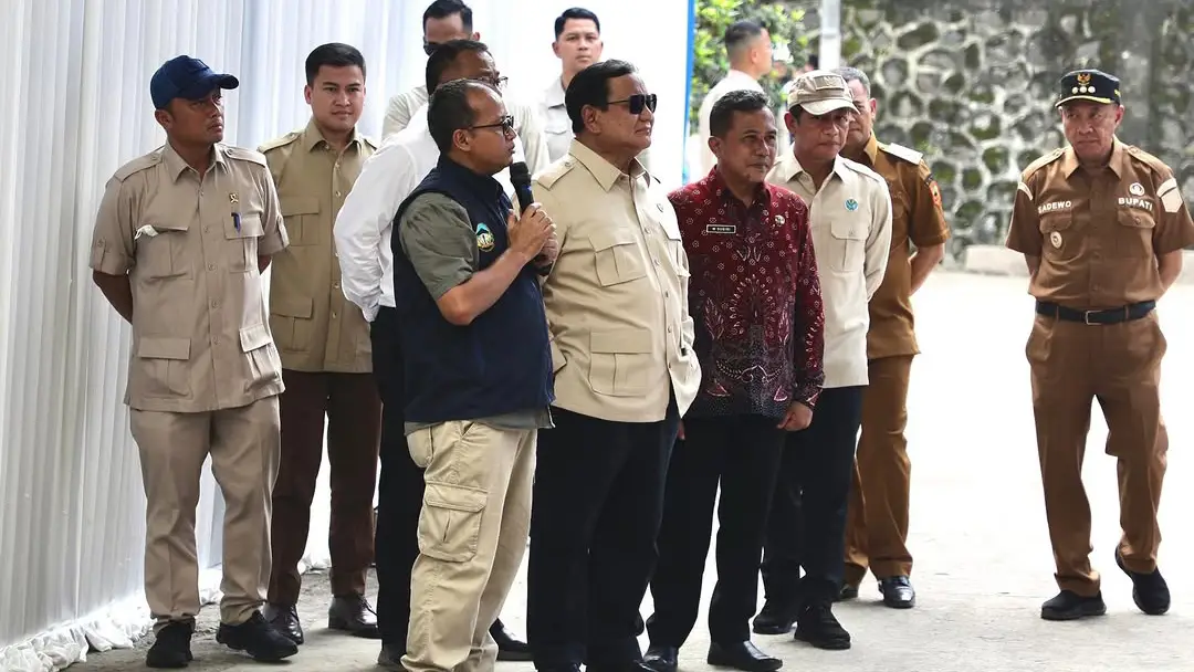 Presiden Prabowo Tinjau TPST BLE Banyumas, Dorong Pengelolaan Sampah Berbasis Ekonomi Sirkular