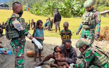 Tiga Warga Sipil Jadi Korban Penembakan di Sinak, TNI Lakukan Evakuasi