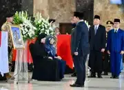 Presiden Prabowo Beri Penghormatan Terakhir untuk Tiga Prajurit TNI Gugur di Lebanon
