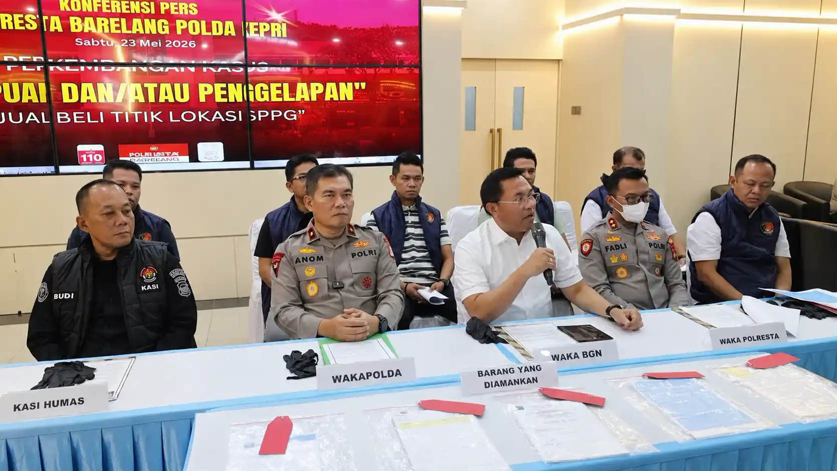 BGN dan Polresta Barelang Usut Dugaan Penipuan Jual Beli Titik Dapur MBG di Batam