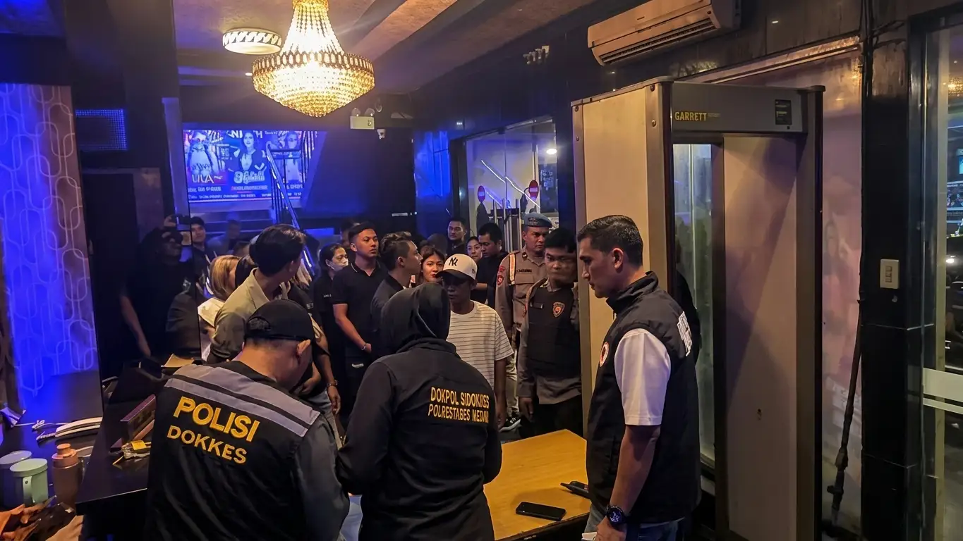 Bareskrim Gerebek THM New Zone Medan, Puluhan Orang Diamankan