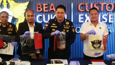 Bea Cukai Soetta Gagalkan Penyelundupan Emas Rp700 Juta ke India
