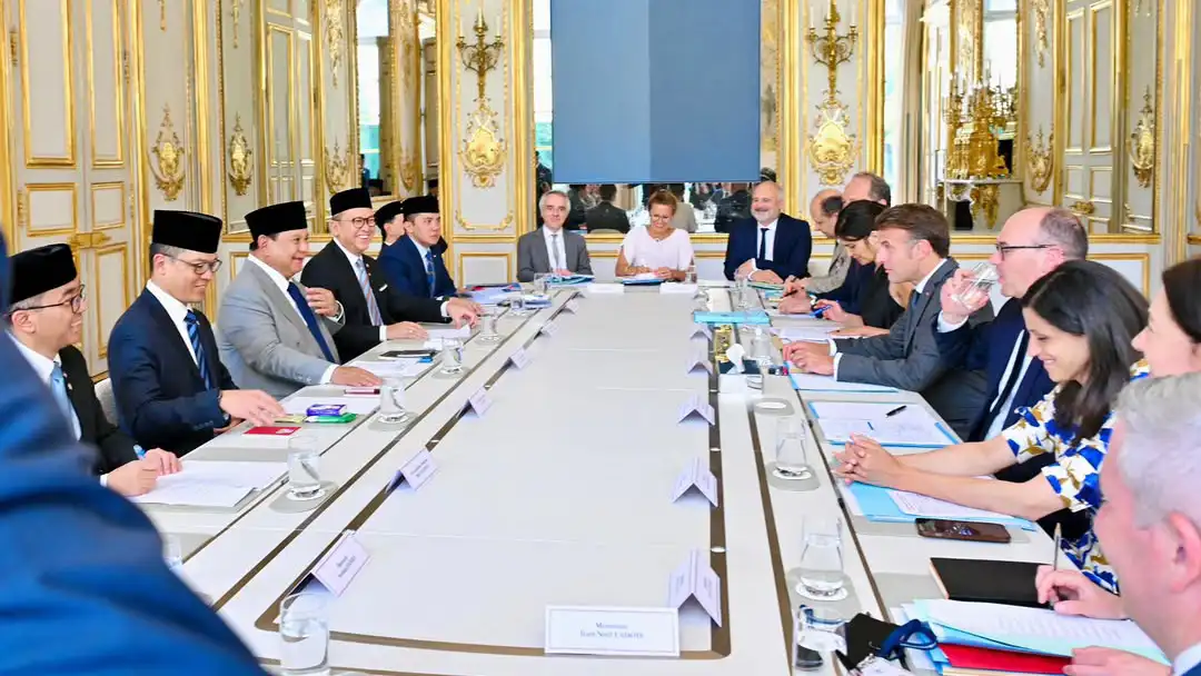 Bertemu Macron di Paris, Presiden Prabowo Bahas Pertahanan hingga IEU-CEPA