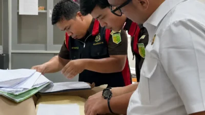 Kasus Dugaan Korupsi Proyek RSUD, Penyidik Kejari Simeulue Sita Dokumen