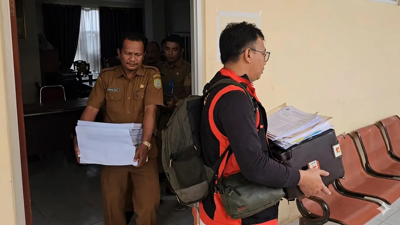 Kejati Riau Kembali Geledah Kantor Disdikbud Rohil, Selidiki Dugaan Korupsi Proyek Sekolah