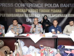 Polda Banten Bongkar Tambang Ilegal di Lebak, Tujuh Tersangka Diamankan