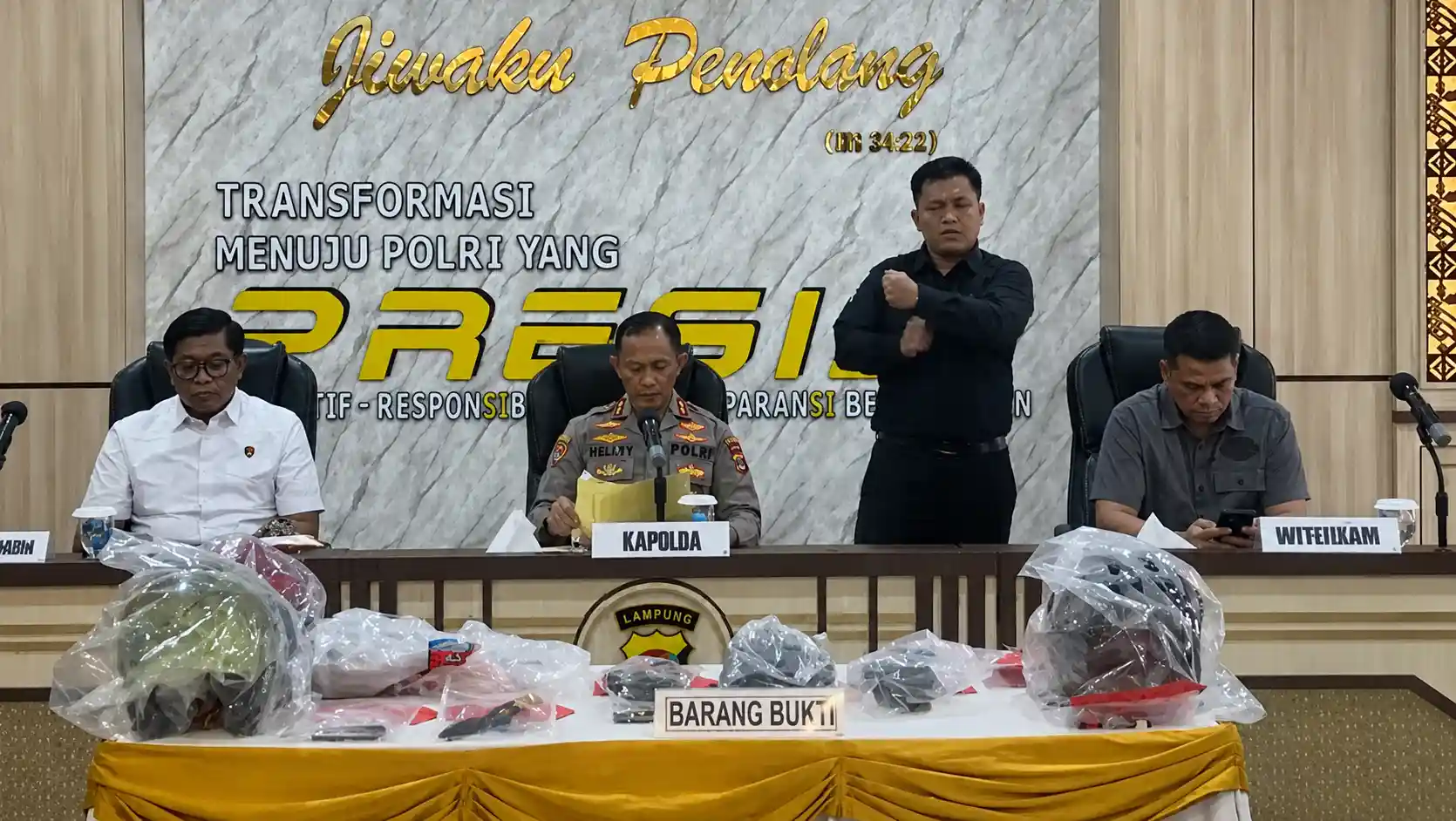 Polda Lampung Tangkap Dua Begal Penembak Bripka Arya Supena, Satu Pelaku Tewas