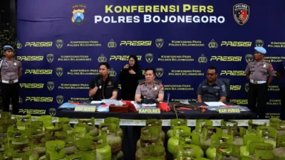 Polres Bojonegoro Bongkar Dugaan Pengoplosan LPG Subsidi, Pelaku Terancam Denda Rp60 Miliar