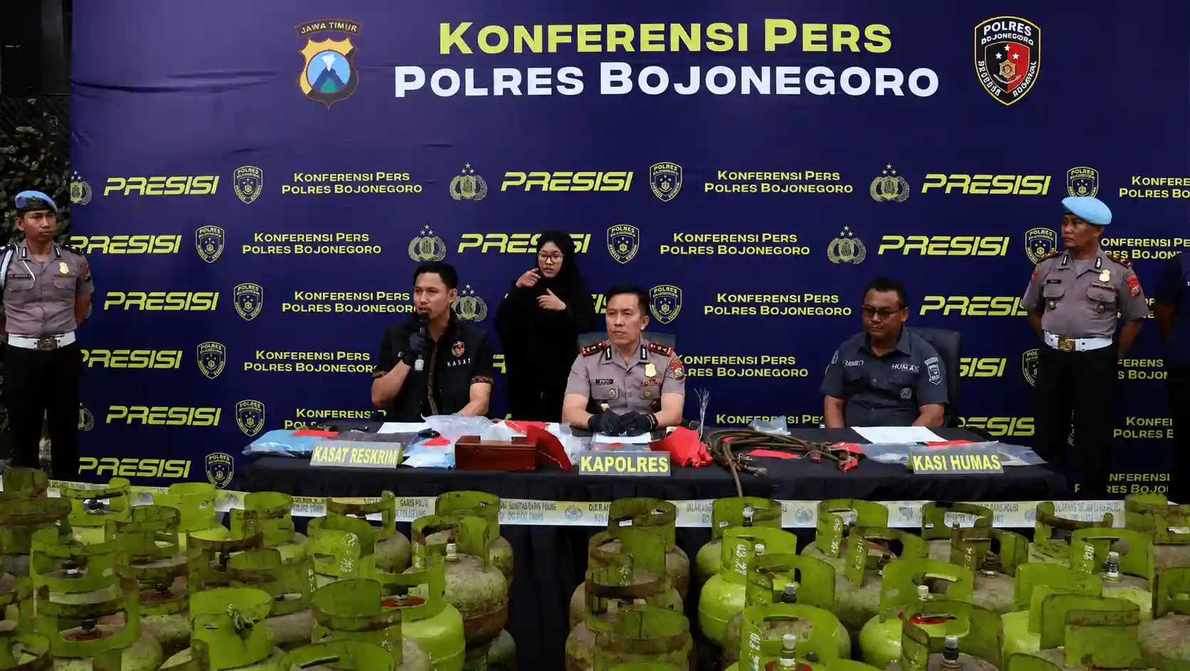 Polres Bojonegoro Bongkar Dugaan Pengoplosan LPG Subsidi, Pelaku Terancam Denda Rp60 Miliar