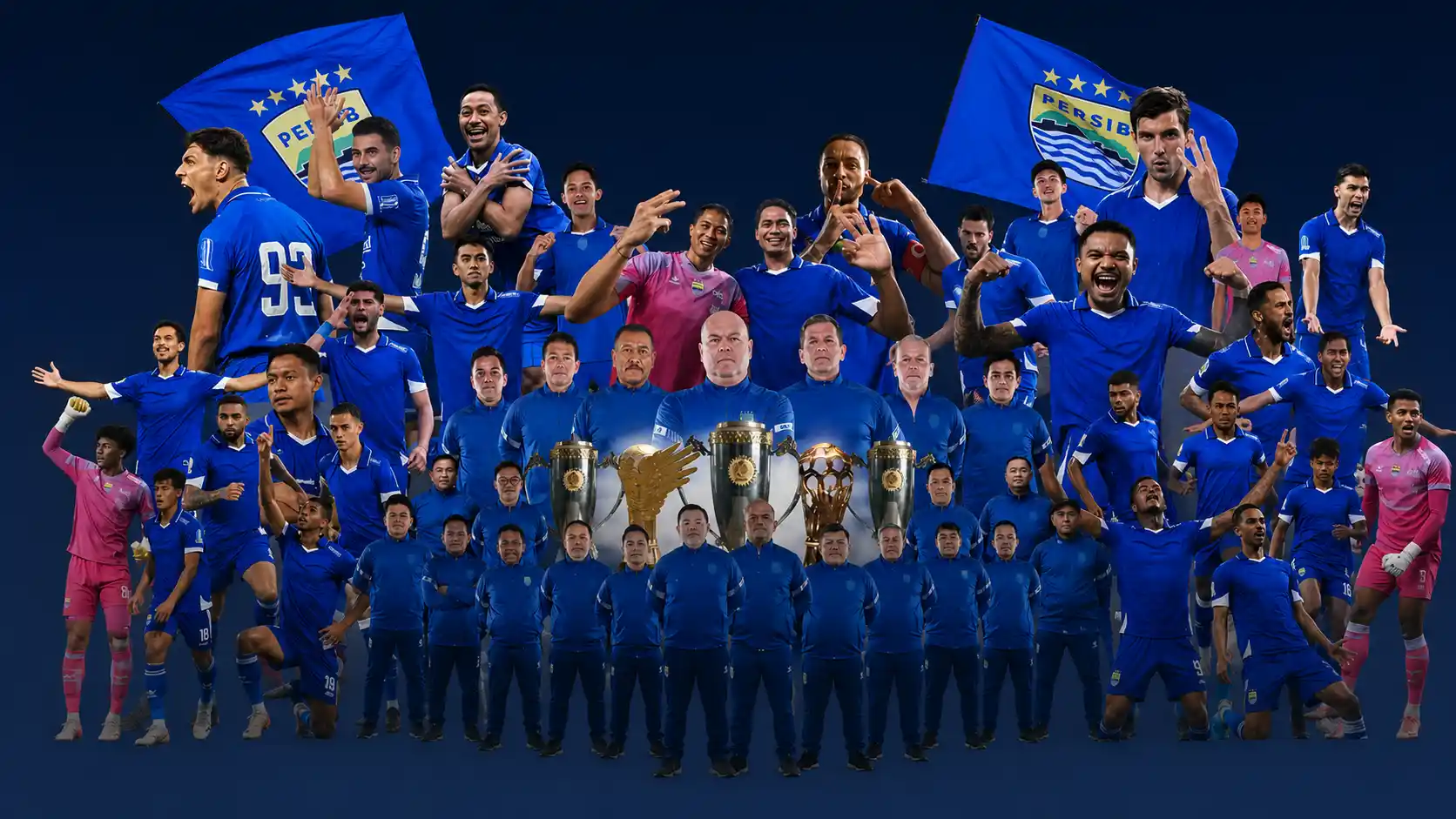 Raih Gelar Juara BRI Super League 2025/26, Persib Torehkan Hattrick