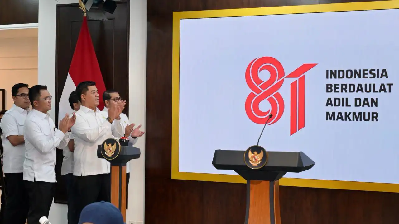 Pemerintah Luncurkan Logo Resmi HUT ke-81 RI Karya Putra Daerah Padang