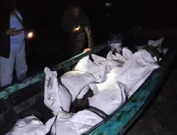 Satlap Tri Cakti Gagalkan Penyelundupan 1,8 Ton Bijih Timah di Bangka Tengah
