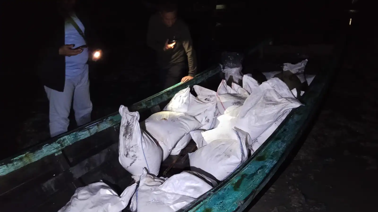 Satlap Tri Cakti Gagalkan Penyelundupan 1,8 Ton Bijih Timah di Bangka Tengah