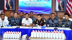 TNI AL Gagalkan Penyelundupan 544 Kg Merkuri Ilegal di Pelabuhan Tanjung Priok