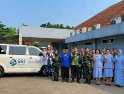 BRI Bogor Dewi Sartika Serahkan Ambulans Jenazah kepada RSAU dr. M. Hassan Toto, Dukung Pelayanan Kemanusiaan