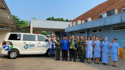 BRI Bogor Dewi Sartika Serahkan Ambulans Jenazah kepada RSAU dr. M. Hassan Toto, Dukung Pelayanan Kemanusiaan