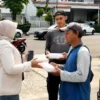 BRI Bogor Pajajaran Bagikan 80 Kotak Makan Gratis Lewat Program Jumat Berkah
