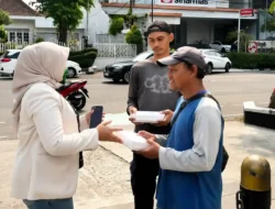 BRI Bogor Pajajaran Bagikan 80 Kotak Makan Gratis Lewat Program Jumat Berkah