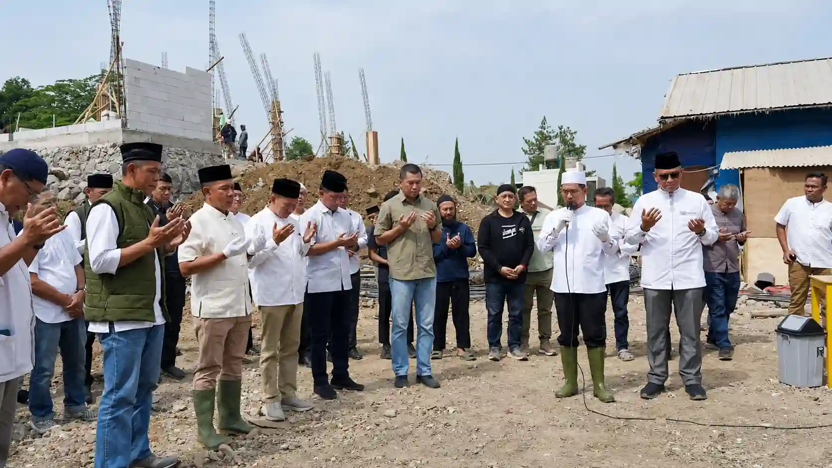 Groundbreaking Masjid Al Kautsar Dimulai, Panglima TNI Harapkan Jadi Pusat Ibadah dan Pendidikan
