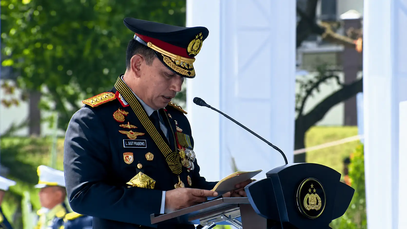 HUT Bhayangkara ke-81, Kapolri Laporkan Progres MBG, Dapur SPPG Polri Zero Accident