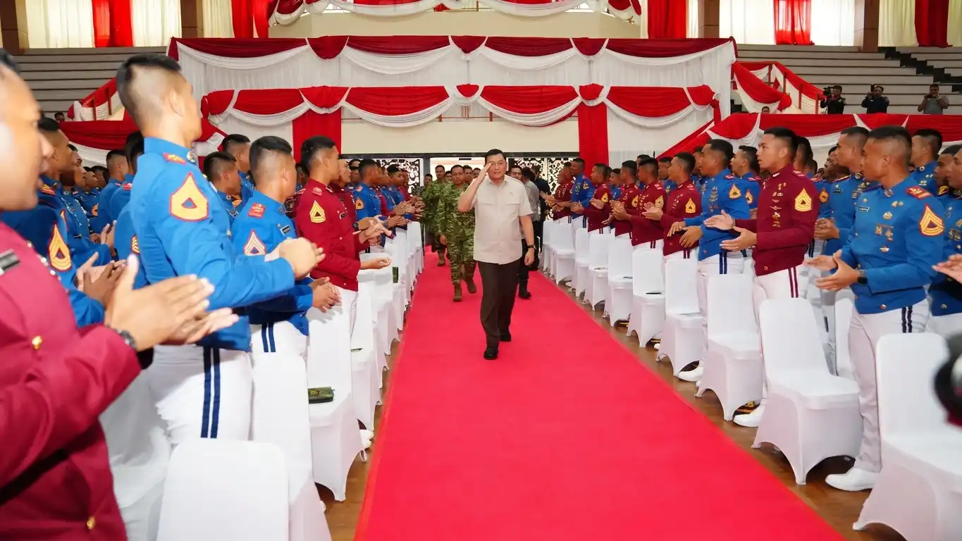Menhan, Panglima TNI, dan Kapolri Bekali 1.173 Capaja, Ingatkan Ancaman Politik, Ekonomi Hingga SDA