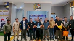 Rutan Ambon Serahkan 11 Tahanan Asing ke Biro Korwas Bareskrim Polri Terkait Kasus Tambang Ilegal